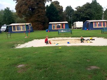 Sandpit for the kids to play in