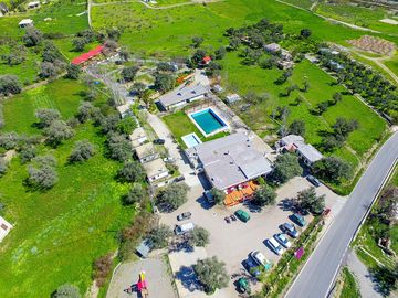Vista aerea del campeggio