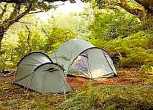 Wild camping