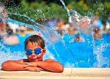 Outdoor swimming pool