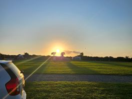 Wunderschöner Sonnenuntergang.