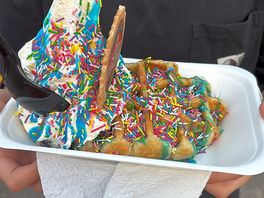 Ice cream can came every night very nice ice cream