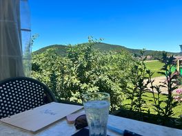 Belle vue depuis le restaurant