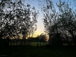 Vacker utsikt när solen gick ner