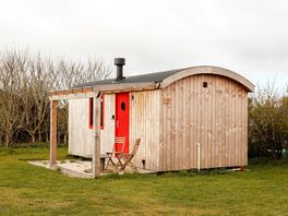 Exterior de la cabana