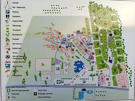Plan du camping