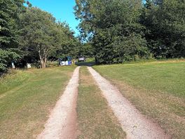 Infart till campingen