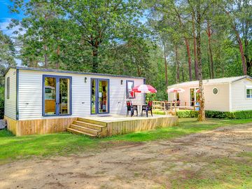 View of the caravans