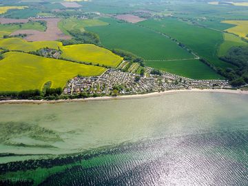 Aerial view of the campsite (added by manager 01 Dec 2014)
