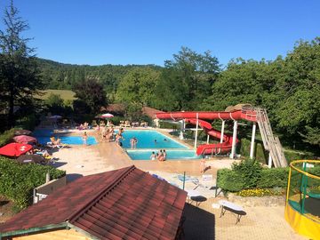 Pohled na bazén