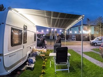 Spacious pitches