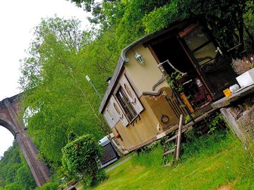 Enjoy a stay in the Lily Roze gypsy caravan