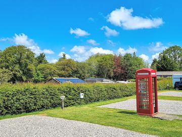 Telefonkiosk och platser