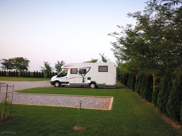 Spacious pitches