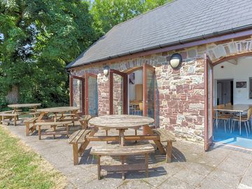 Outdoor seating area